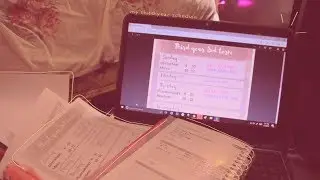 how I make my schedule 🌻 third year pharmacy student ~ time management