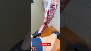 Mutton Cutting Skills | Professional Meat Cutting Process | Butcher Mastery#trend #meat #food #mutto