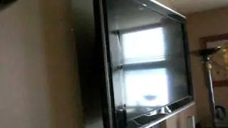Remote control motorized TV Bracket.