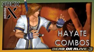 Dead or Alive 3 - Hayate combos (XBOX Series X)