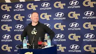 Georgia Tech Defensive Coordinator Blake Gideon Talks Fall Camp Day 3, Leadership, Defense & More