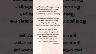 Pathimakkathuthichulla malaralle song lyrics💥#trendingshorts #viralvideo #shorts #lyrics #reels