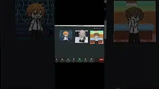 zoom call meeting 😟 #gacha #capcut #meme #funny #gachalife #cute #friends #1k #zoom #shorts #fyp