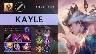 Kayle Mid vs Garen - NA Grandmaster Patch 26.02