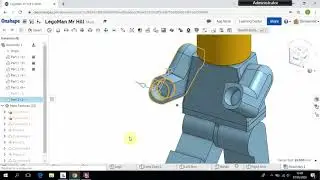 Onshape Lego Man Hand