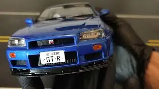 1:18 Solido Nissan Skyline GT-R R34 Diecast Model Cr Review