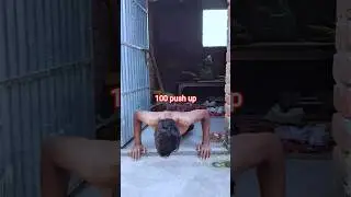 100 push up challenge.#challenge #fitness #shortvideo