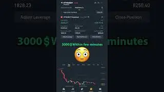 3000$ profit within few minutes trading ETH #trading #eth #binance #crypto #profit #money #ethereum