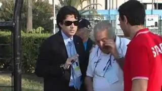 Il Presidente Massimo Costa allo Stadio Vito Schifani (26/05/11)
