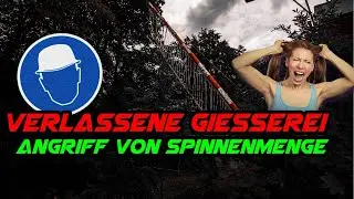 RIESIGE VERLASSENE GIESSEREI