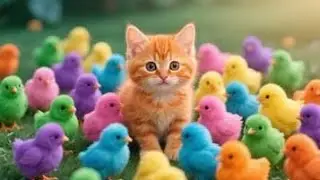 MCatch Color Chicken, Cute Chicken, Duck, Rainbow Chicken, Rabbit, Cute Animals
