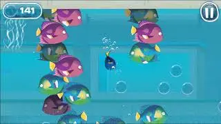 Findet Dorie ganzes Spiel zum Film Disney Pixar ab Level 6