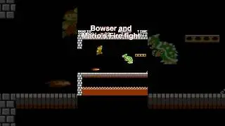 Mario vs. Bowser FIREBALLS #supermariobros