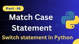 Match Case in Python | Python Match Case Statement Tutorial with Examples for Beginners