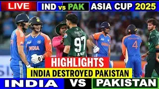 India vs Pakistan Asia Cup Super 4 Highlights 2025, PAK vs IND Super 4 Asia Cup Highlights 2025
