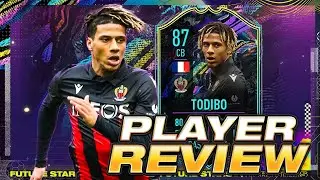 THE BEST FRENCH CB? FUT FUTURE STARS 87 TODIBO SBC FIFA 21 PLAYER REVIEW