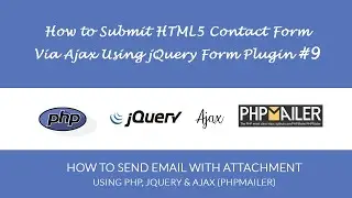 How to Submit HTML5 Contact Form Via Ajax using jQuery Form Plugin #9