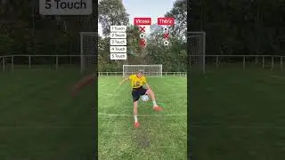 CRAZY 1-2-3-4-5 Touch Football Challenge!