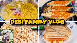 Real Mom Life in Dubai 🇦🇪 | Indian&ndash;Pakistani Family Cooking, Cleaning, Kids & School Routine