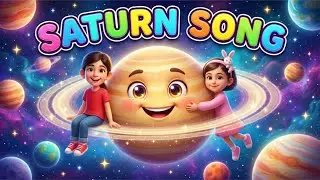 Saturn Song 🪐 | The Ringed Planet | Fun Space Song for Kids
