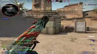 CS GO   Trabalhando em equipe na Dust #Melhores Jogadas em LIVE
