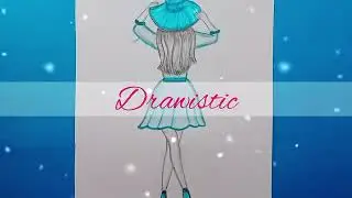 Beautiful Hat Girl Drawing By Drawistic 🥰