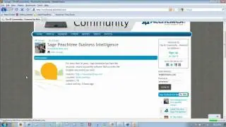 Business Intelligence Webinar by Sage Peachtree: Level 1: Session 2