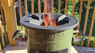 Gas🔥One Rocket Stove