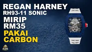 REGAN HARNEY RH93-11 SONIC : JAM TANGAN REGAN HARNEY MIRIP RM35 PAKAI CARBON TERBARU (2025)