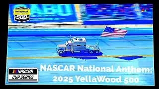 National Anthem For NASCAR Cup Series: 2025 YellaWood 500