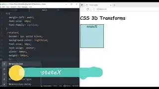 CSS Advanced Course|| 3D Transforms in 5 Minutes || CodingWithRohani