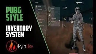 Unreal Engine 4 - PUBG style Inventory #2