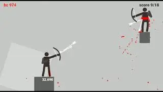 Stickman Archers: Bloody Rampage || Gameplay || Review || Score - 15