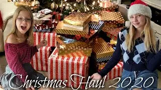 Francesca and Leah's Christmas Haul 2020!