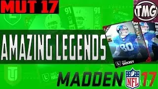 Jeremy Shockey NEW LEGENDS!!!!! MUT 17 Legends