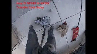 Bottom Dollar Buildz- Episode #6-  Grand Cherokee (ZJ) NP249 to NP242 Transfer case Swap.