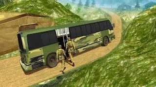 Army Bus Soldier Duty - Army Bus Driving Game