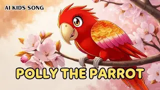 【AI KIDS SONG】POLLY THE PARROT | NURSERY RHYMES