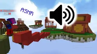 ASMR | KEYBOARD + MOUSE SOUND + MOUSE CAM | BEDWARS 25