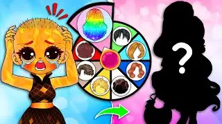Ember transforms into a beautiful paper doll 🌈 Paper DIY | Paper Doll Dress Up