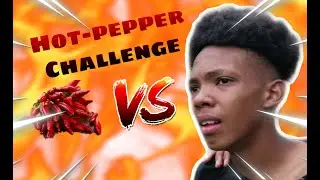 Hot pepper-challenge (we al cried😭😂)|| itsthem