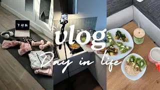 VLOG 1 : SPEND THE DAY WITH ME: matcha, pilates, vision board, food... ✨💛