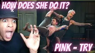 HOW DOES SHE DO THIS? FIRST TIME HEARING PINK - TRY (LIVE @ AMERICAN MUSIC AWARDS) | REACTION