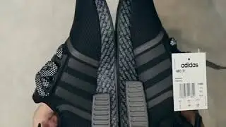UNBOX ADIDAS NMD R1 Limited Printed boost black