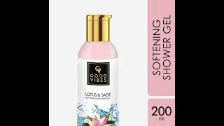 Good Vibes Softening Shower Gel Lotus and Sage |Must buy product | #Purpllhaul |#styloshipra