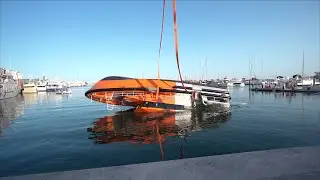 Le Chantier Naval Couach pr&eacute;sente : l&rsquo;essai de retournement du NSH1.