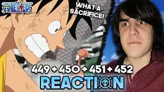 What a SACRIFICE - One Piece | Episodes 449 - 452 Reaction