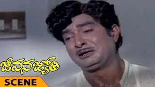Satyanarayana's Son die near by temple Scene || Jeevana Jyothi Movie || Shobhan Babu, Vanisree