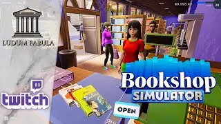 BOOKSHOP SIMULATOR | VOD TWITCH D&Eacute;COUVERTE