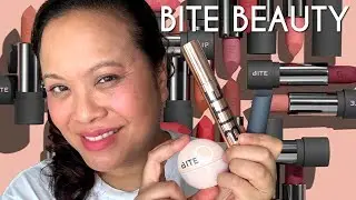 Мягкая матовая помада Bite Beauty Power Move, румяна Daycation Whipped Blush, тушь Upswing Full Volume Mascara